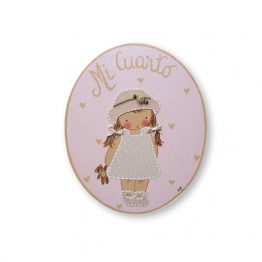 placas para puertas infantiles personalizadas con nombre bebe decorativa artesanal nina nino regalos originales blaucasa pamela gorrito osito