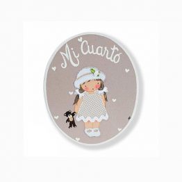 placas para puertas infantiles personalizadas con nombre bebe decorativa artesanal nina nino regalos originales blaucasa pamela gorrito osito