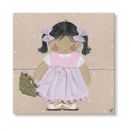cuadros infantiles personalizados con nombre artesanales lienzos decoracion regalos bebes ninos ninas blaucasa