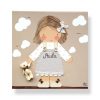 Cuadros Infantiles Originales Personalizados Niña Osito