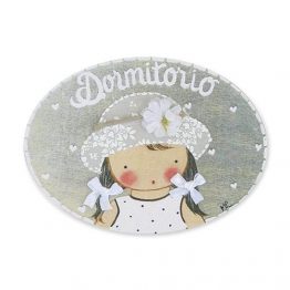 placas para puertas infantiles personalizadas con nombre bebe decorativa artesanal nina nino regalos originales niña