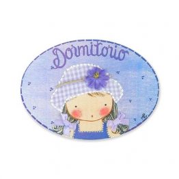 placas para puertas infantiles personalizadas con nombre bebe decorativa artesanal nina nino regalos originales niña