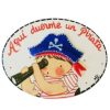 placas para puertas intantiles personalizadas con nombre bebe decorativa artesanal niña niño regalos originales blaucasa pirata niño