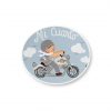 placas para puertas infantiles personalizadas con nombre bebe decorativa artesanal nina nino regalos originales harley moto