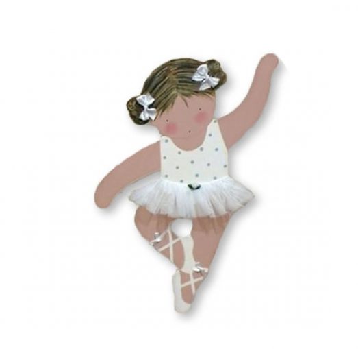 silueta de bailarina infantil