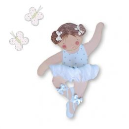 silueta de bailarina infantil