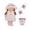siluetas infantiles de madera personalizadas artesanales para regalos originales niña niño bebe imagenes blaucasa pamela con mariposas