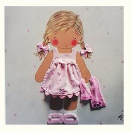 cuadros infantiles con nombre personalizados niña toalla blaucasa