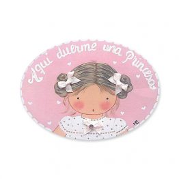 placas para puertas intantiles personalizadas con nombre bebe decorativa artesanal niña niño regalos originales blaucasa moñitos
