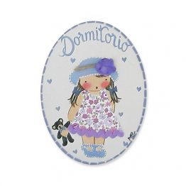 placas para puertas intantiles personalizadas con nombre bebe decorativa artesanal niña niño regalos originales blaucasa pamela
