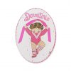placas para puertas intantiles personalizadas con nombre bebe decorativa artesanal niña niño regalos originales blaucasa bailarina gimnasia