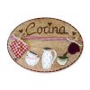 placas para puertas de casa cocina madera rojo
