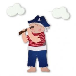 siluetas infantiles de madera personalizadas artesanales para regalos originales niña niño bebe imagenes blaucasa pirata
