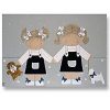 Cuadros infantiles para Hermanas y Hermanos con Nombre Originales Personalizados. Decoracion para habitaciones infantiles. Pintados a mano y Artesanales. Lienzos de animales, niño, niña, bebé, bailarinas, piratas,..