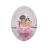 placa para puerta niña con nombre bailarina