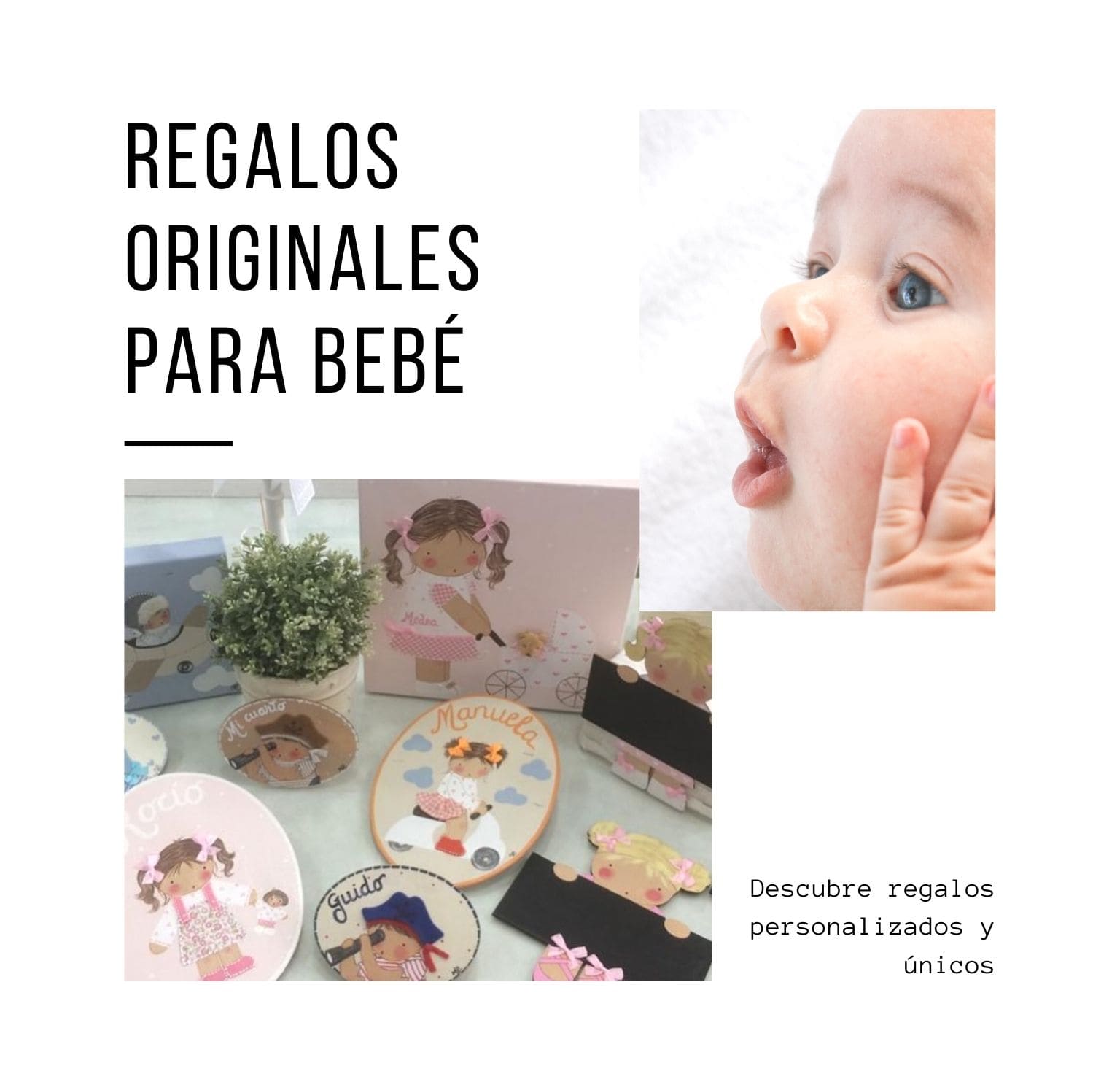 Regalos personalizados para bebés y recién nacidos - Publigráficas Borbalán