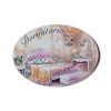 Placa cartel letrero dormitorio tonos pastel sobre placa de madera para decoración de la puerta de tu habitación
