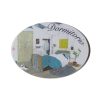 Placa cartel letrero habitación dormitorio sobre placa de madera para decoración de la puerta de tu habitación